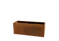 Picture of Large Rectangular Corten Steel Planter