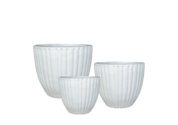 Picture of Round Scalloped Pots