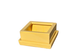 Picture of Square Pot Small w/ Saucer