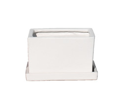 Picture of Rectangular Pot Small w/ Saucer