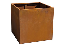 Picture of Extra Large Cube Corten Steel Planter