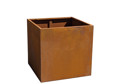 Picture of Large Cube Corten Steel Planter