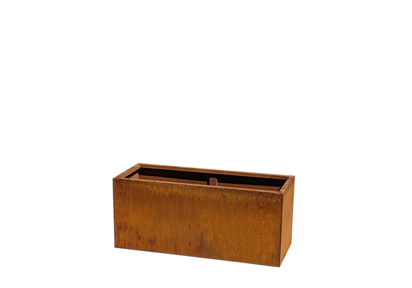 Picture of Large Rectangular Corten Steel Planter