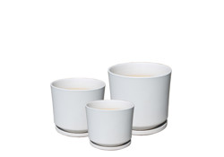 Picture of Cylinder Pots w/Saucers