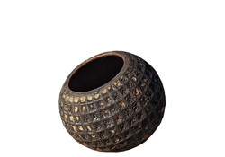 Picture of Tilted Volcanic Dimple Pot