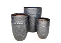 Picture of Tall Hobnail Design Planters