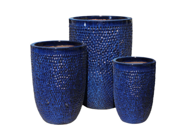 Picture of Tall Hammered Planters