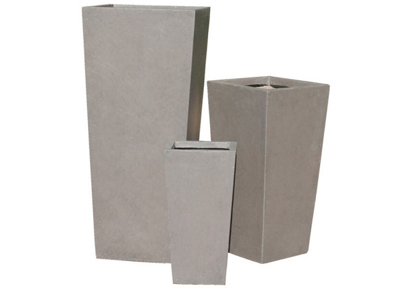 Picture of Tall Square Flared Planters