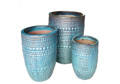 Picture of Tall Hobnail Design Planters